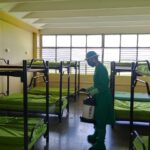 Güines Sports Workers Support Isolation Centers for Covid-19