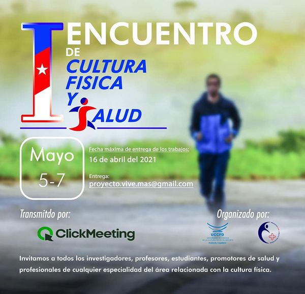 Primer Encuentro Virtual de Cultura Física y Salud.