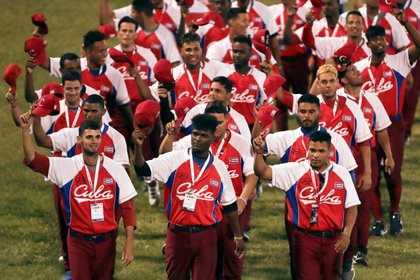 Preselección cubana a Copa del Caribe en Curazao.