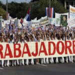 Trabajadores de Melena del Sur demuestran al mundo firmeza del proletariado cubano.
