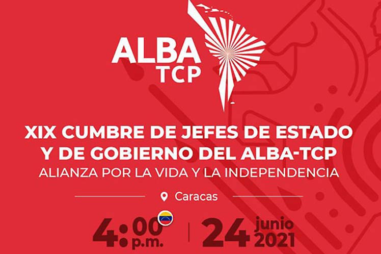 ALBA-TCP celebrará cumbre de jefes de Estado y Gobierno.