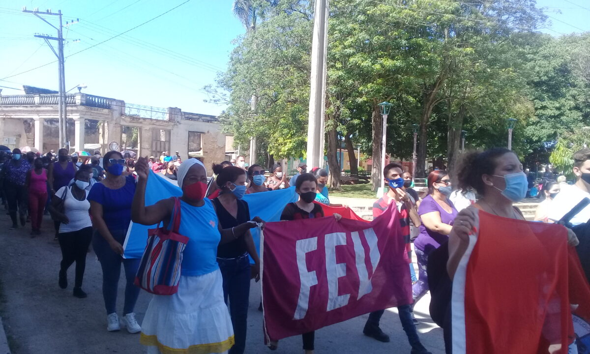 Apoyo total en Mayabeque a la Revolución y el Socialismo.