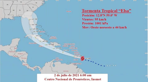 Cuba se alista para minimizar daños del Huracán Elsa.