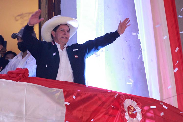 President of Peru swears in office today before history.