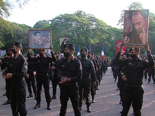 Brigada Especial Nacional del Ministerio de Interior repudia injerencia de los Estados Unidos.