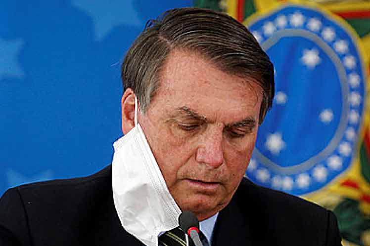 El presidente brasileño, Jair Bolsonaro.