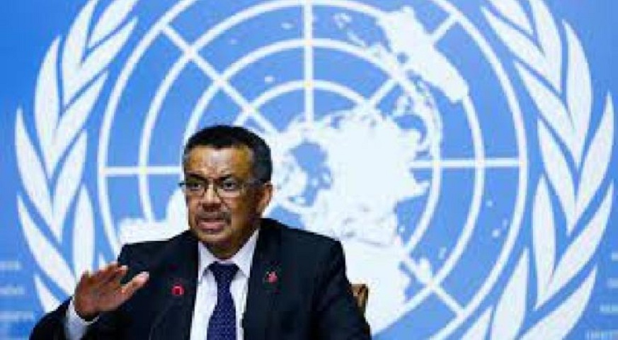 Director General of the World Health Organization announces high death toll from Covid-19.