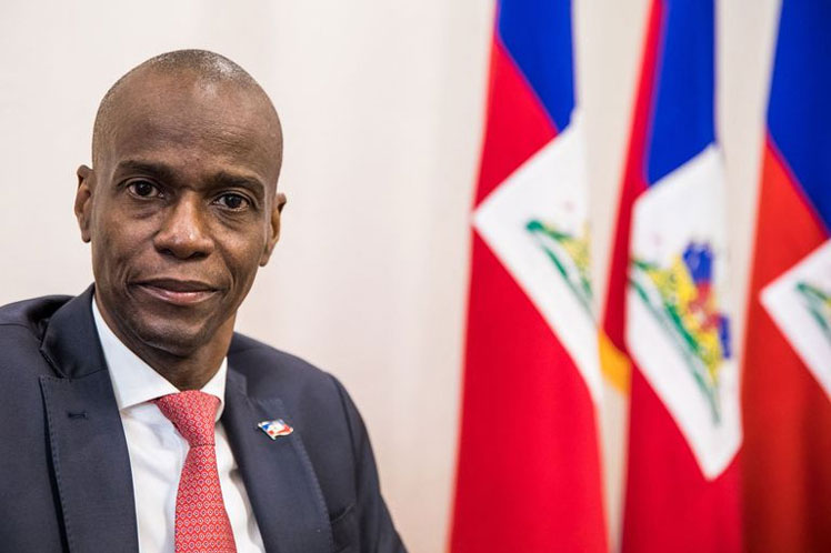 Jovenel Moïse, president of Haiti.