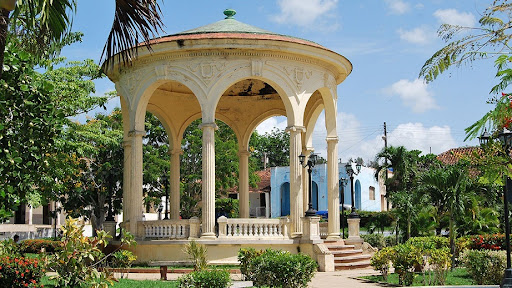 Parque central de Madruga.