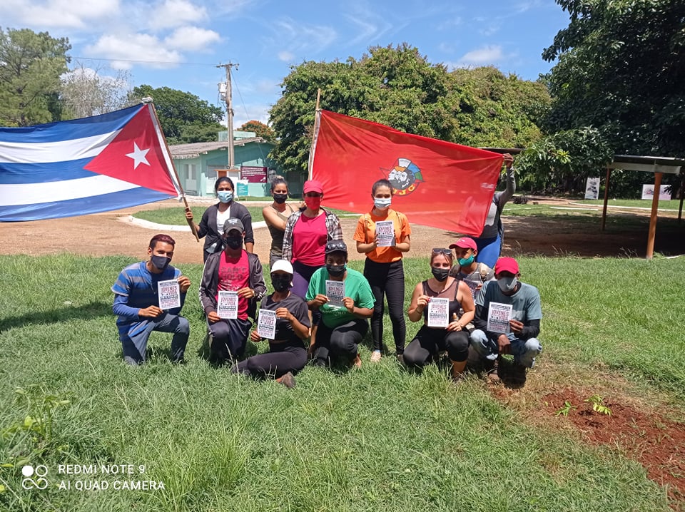 La juventud presente en cada tarea de la Revolución.