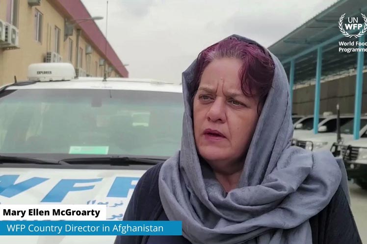 United Nations authorities will report on the situation in Afghanistan.