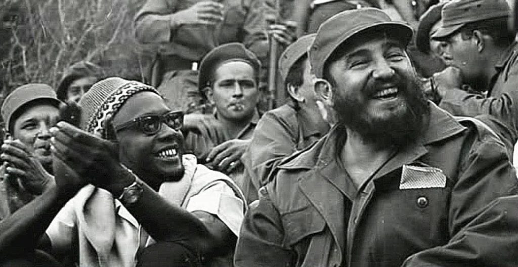 Fidel Castro y su amor por el pueblo africano.