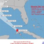 Ida se interna en aguas del Golfo de México alejándose más de Cuba.