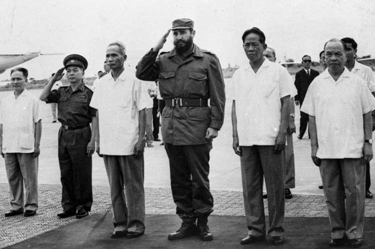 Recuerdan a Fidel en Vietnam.