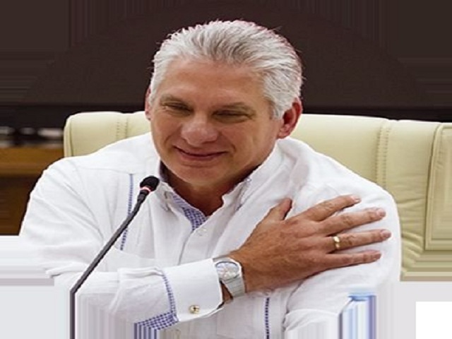 President Miguel Díaz-Canel congratulates the women of Cuba.