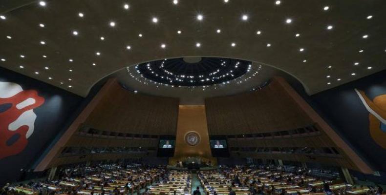 Septuagésimo sexto período de sesiones de la Asamblea General de la ONU centra atención en la pandemia y el cambio climático.