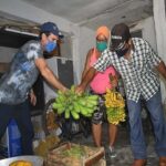 Realizan campesinos donativo de alimentos a centro de aislamiento de Batabanó