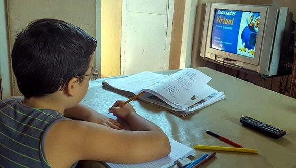 Reanudación del curso escolar en Cuba.