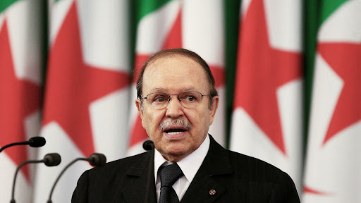 Abdelaziz Bouteflika, ex presidente de la República Argelina Democrática y Popular.