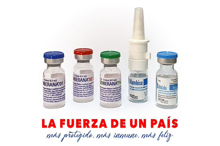 Cuba desarrolló cinco candidatos vacunales antiCovid-19.