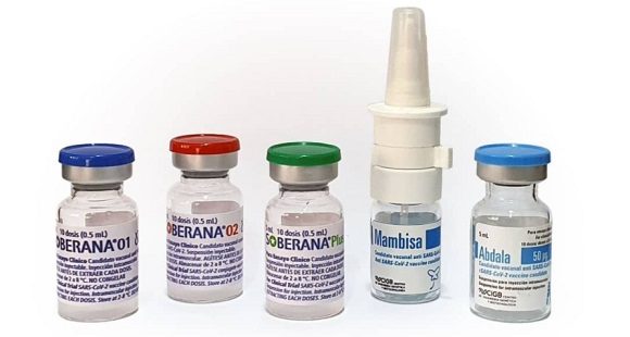 Vacunas cubanas anticovid-19.