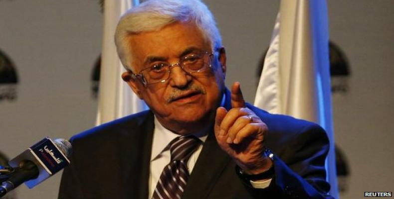 Presidente de la Autoridad Nacional Palestina, Mahmud Abbas.