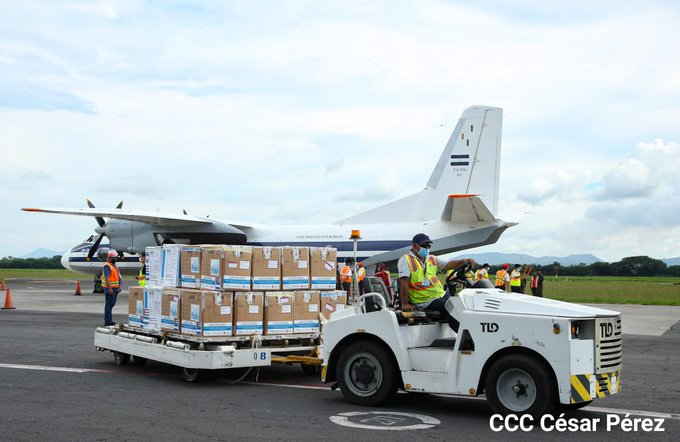 Recibe Nicaragua más de un millón de dosis de vacunas cubanas anticovid