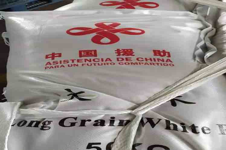 China Donates 5,000 Tons of Rice to Cuba.