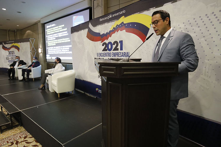 Rusia y Venezuela por el fortalecimiento de la cooperación comercial.