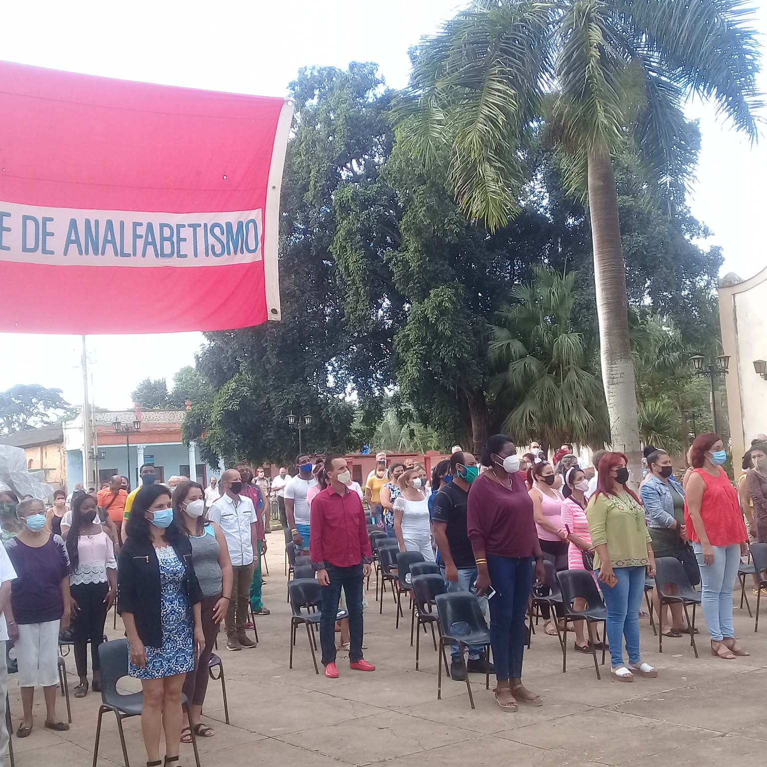 Aniversario 60 de la declaración de Melena del Sur, primer territorio libre de analfabetismo en Cuba y América Latina.