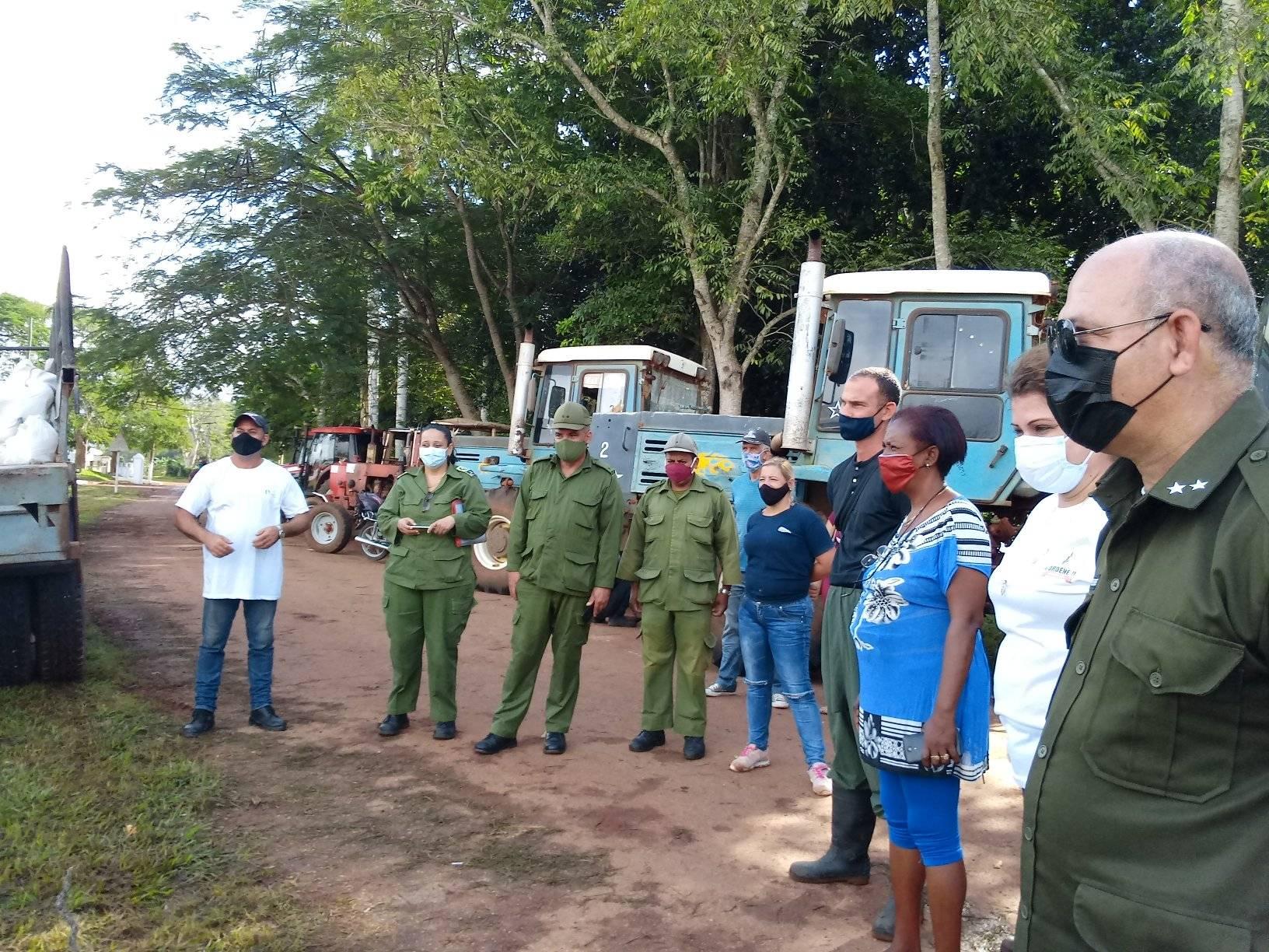 Defense Day in Madruga.