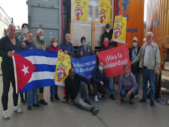 Mayabeque recibe donativo de organización de solidaridad alemana Cuba Sí.