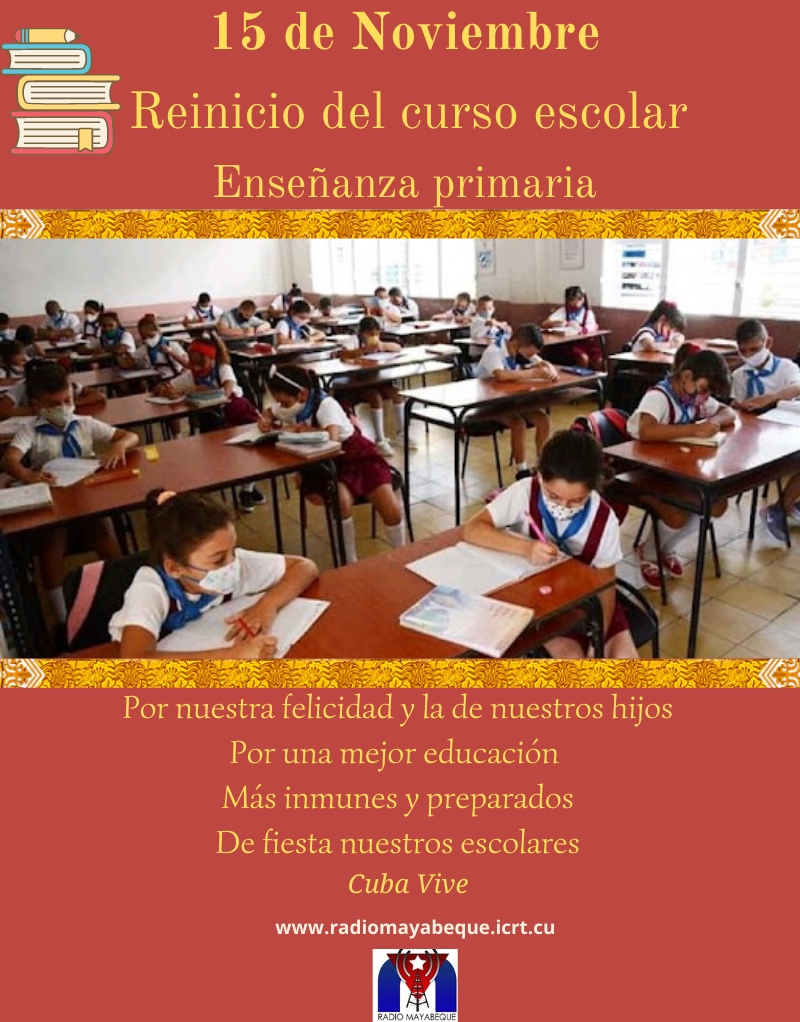 De regreso a las aulas (Infografía)