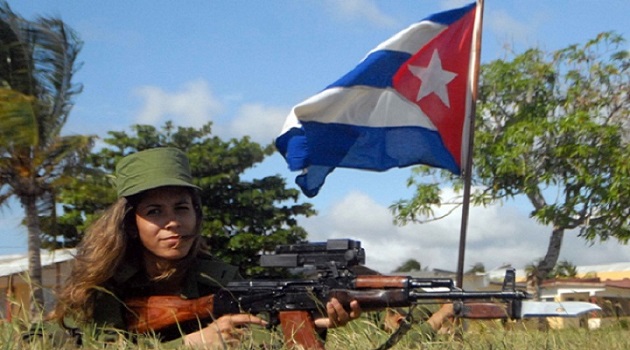 National Defense Day in Cuba.