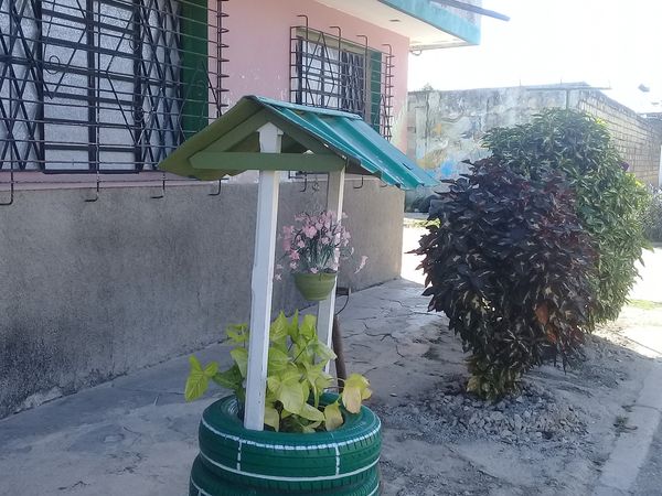 Community reanimation work in the neighborhood of Reparto Asbert (Las Yaguas) in Güines.