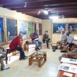 Meeting between poets and writers in Bejucal