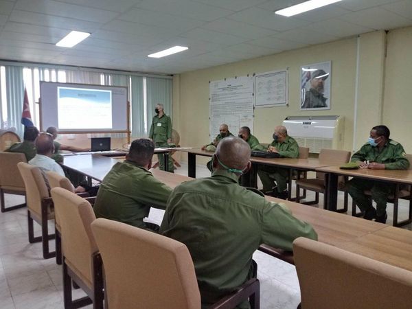 Defense Day in Ronera Santa Cruz.