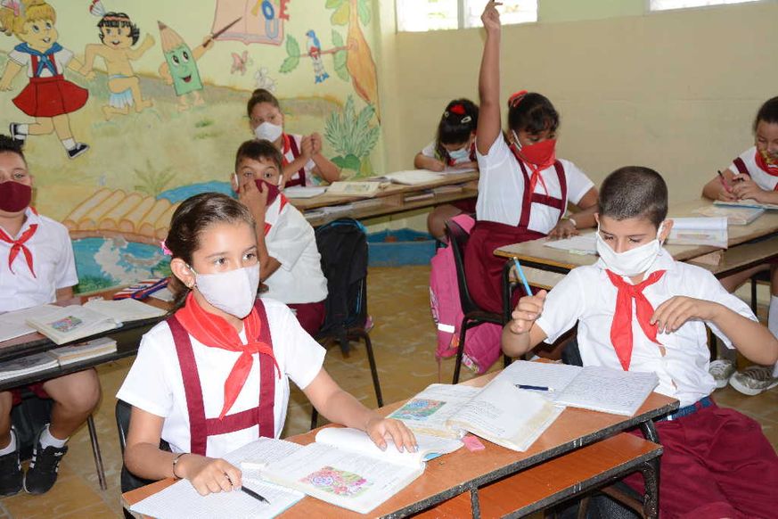 Restart of the school year this November 15 in Cuba.