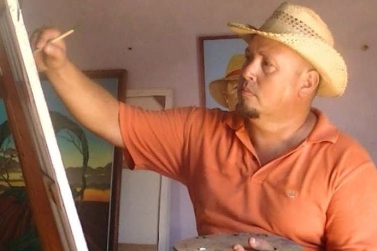 Rogelio Fundora, the peasant who paints.