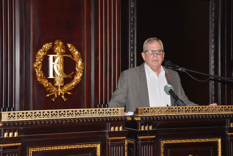 Secretario de la Asamblea Nacional del Poder Popular Homero Acosta Álvarez. Foto: Radio Habana Cuba