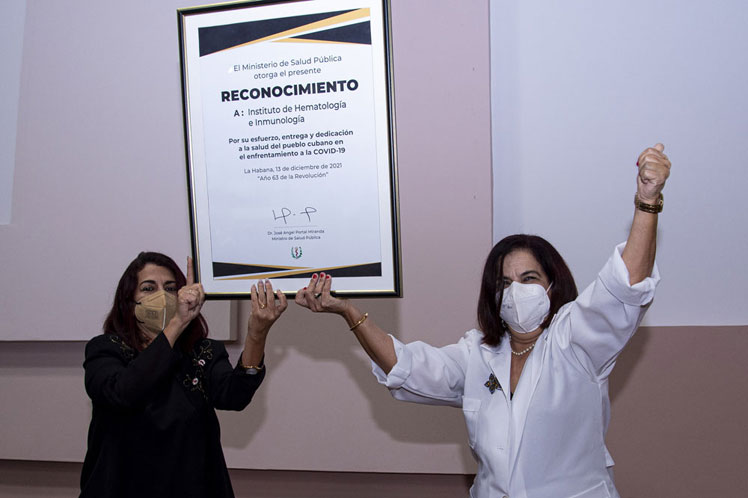 El Instituto de Hematología e Inmunología continúa como un baluarte de la defensa de la salud de nuestro pueblo. Foto: Radio Habana Cuba