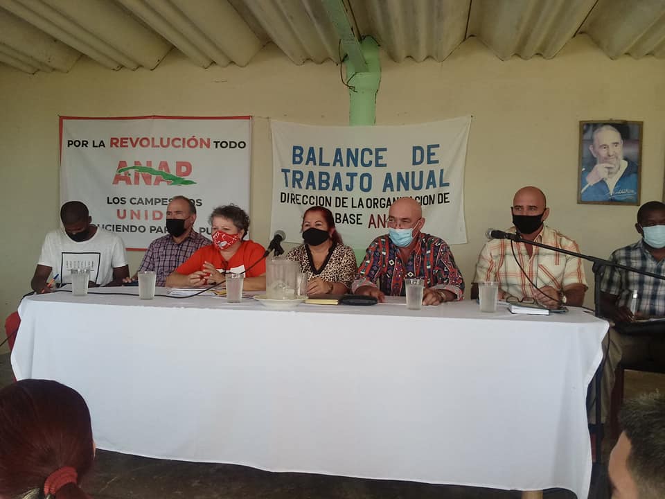 Campesinado de Güines evalúa el trabajo del último año.