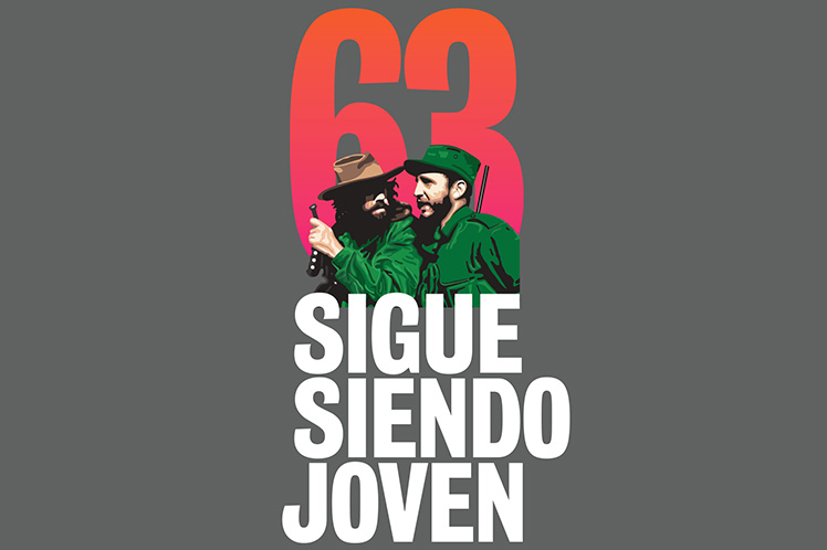 Cuba celebra el 63 aniversario del triunfo de la Revolución.