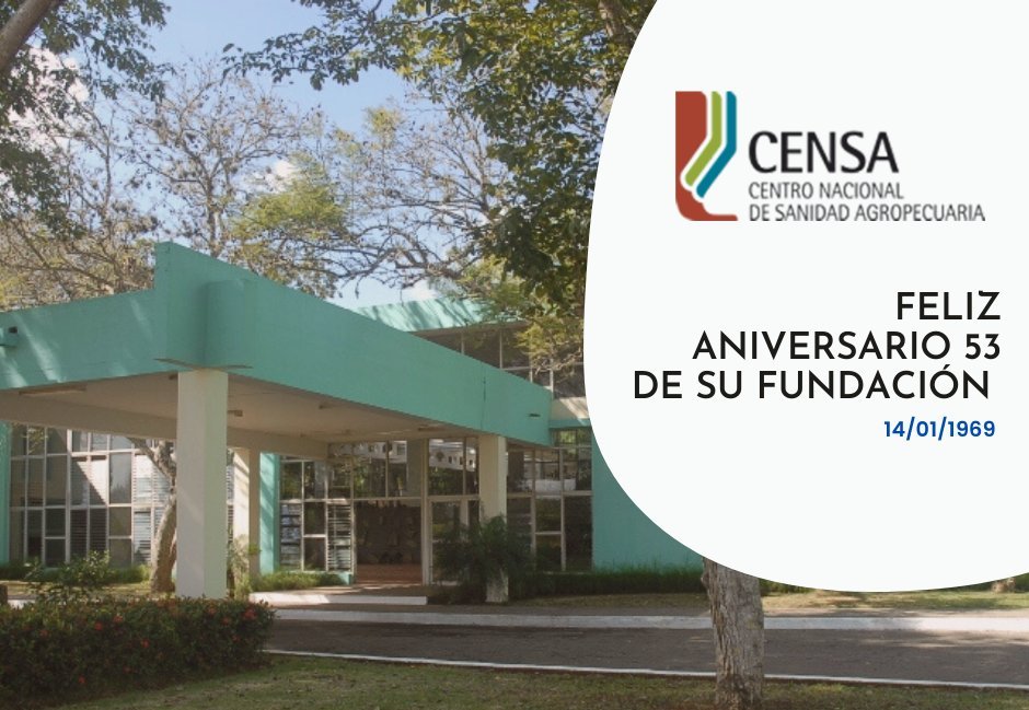 Celebran aniversario 53 de fundado el Centro Nacional de Sanidad Agropecuaria.