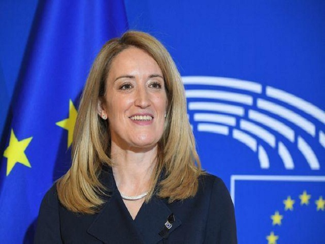 Eligen nueva presidenta del Parlamento Europeo.