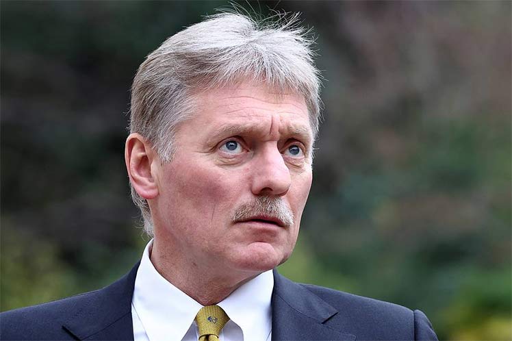 El portavoz presidencial ruso, Dmitri Peskov. Foto: Prensa Latina