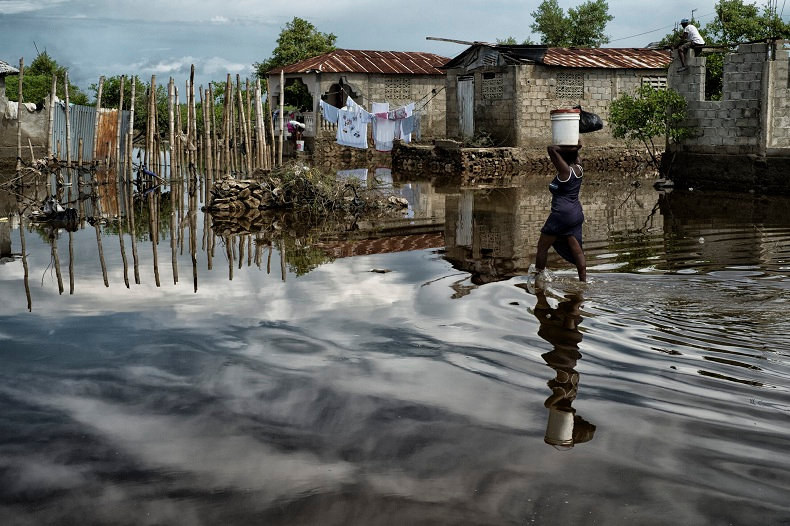 Inundaciones en Haití dejan cerca de 2 mil 500 familias refugiadas.