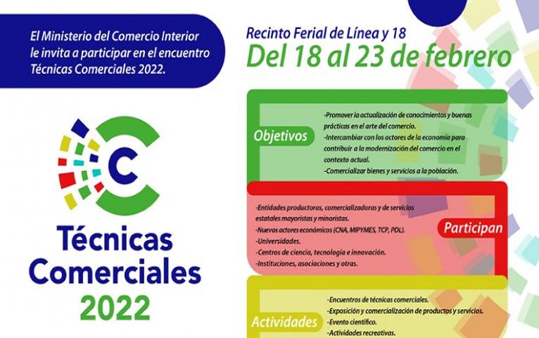 Havana will host the Meeting of Commercial Techniques 2022.