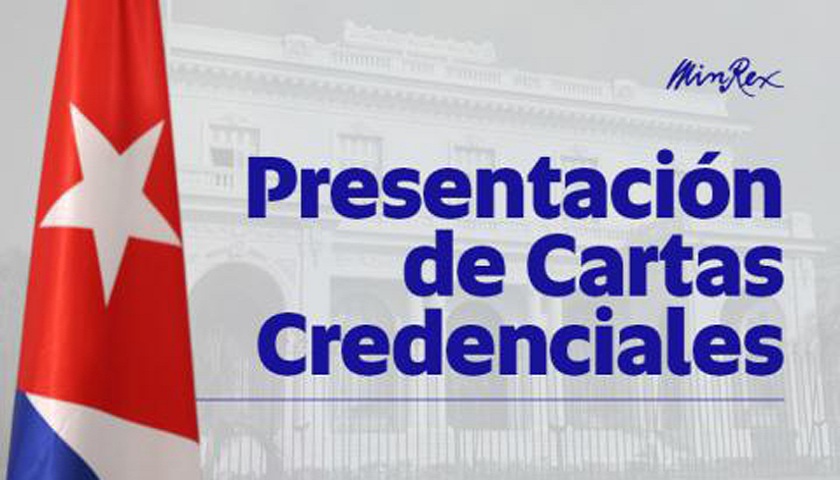 Recibe Díaz-Canel las Cartas Credenciales de nuevos embajadores.