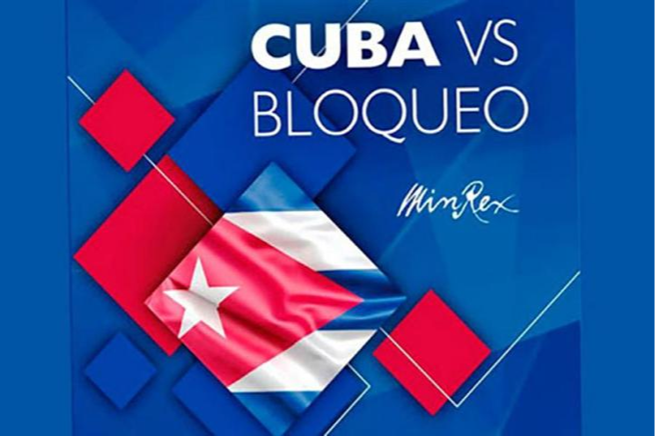 Jornada virtual contra el bloqueo de Estados Unidos a Cuba. Foto: Radio Habana Cuba